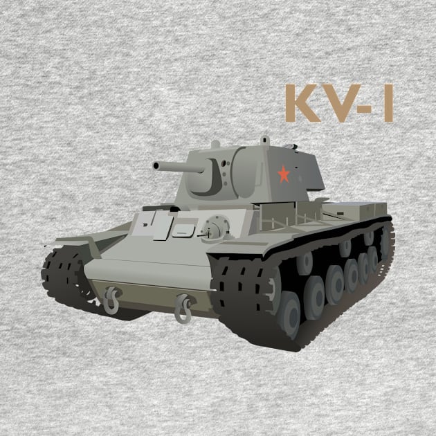 Soviet KV-1 Tank by NorseTech